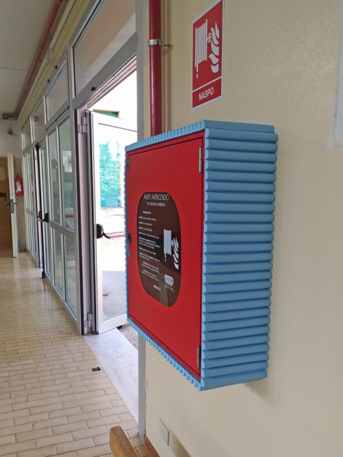 Protezioni paracolpi per cassette naspi