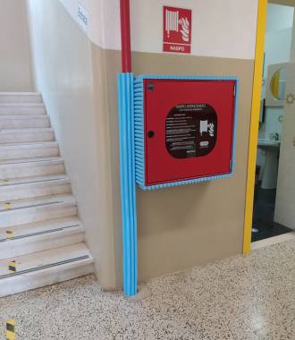 Protezioni paracolpi per cassette naspi