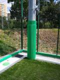 Protezioni pali impianti sportivi