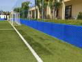 Rivestimento antiurto muretto perimetrale campo da calcio