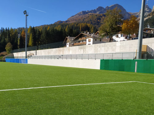 Protezione murale campo calcio Onda 22mm