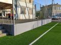 Protezione antitrauma muretto calcio, Low wall paddings