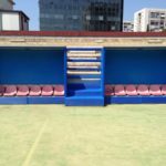 Shockproof protections athlete benches, soccer field protections, athletes bench protections