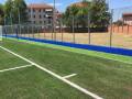 protezioni muretto campo calcio