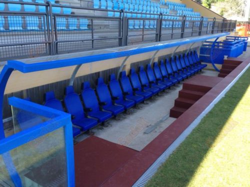 protezioni panchine atleti
