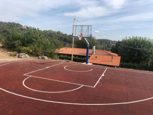 Pavimentazioni campi basket