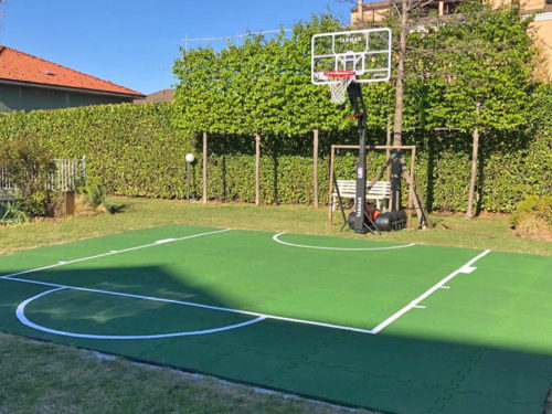 Pavimentazione campetto basket esterno