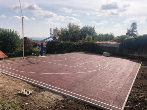 Pavimentazioni campi basket