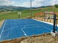 Pavimentazione sportiva campo basket