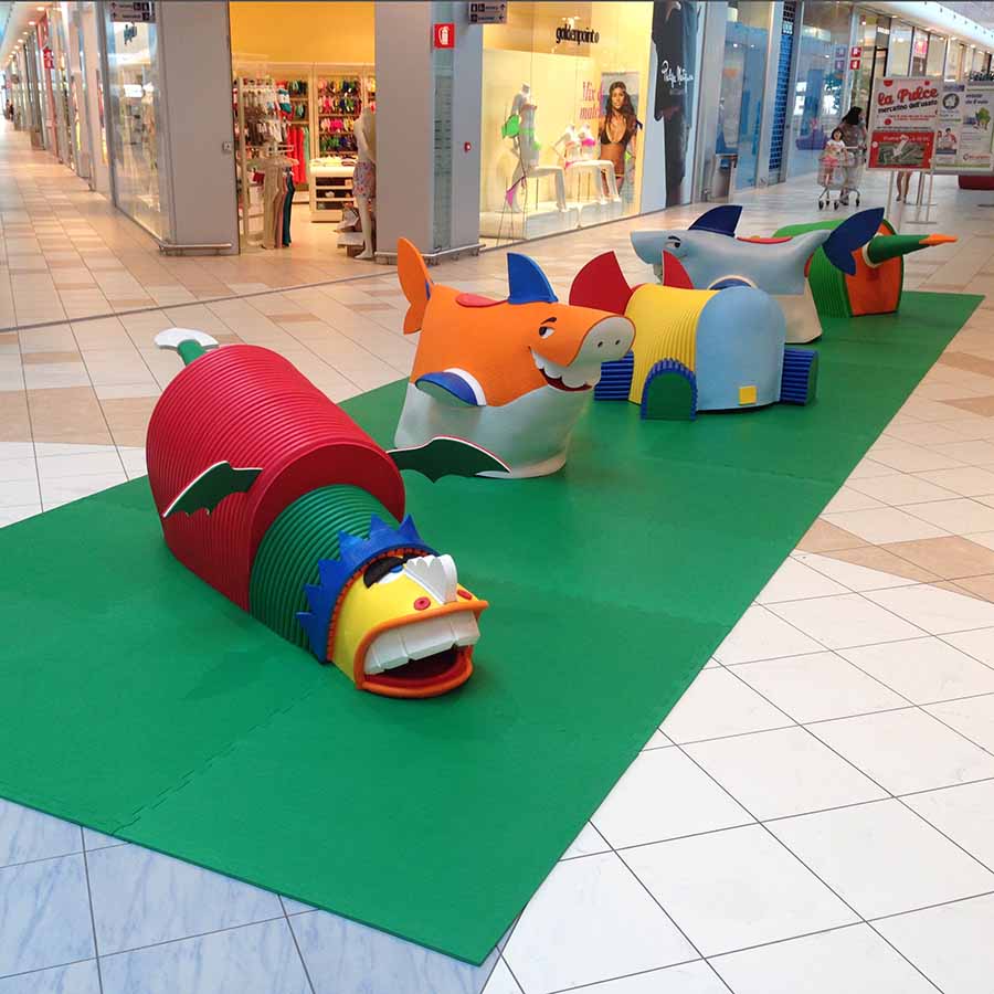 giochi per aree bimbi, giochi per bambini centri commerciali