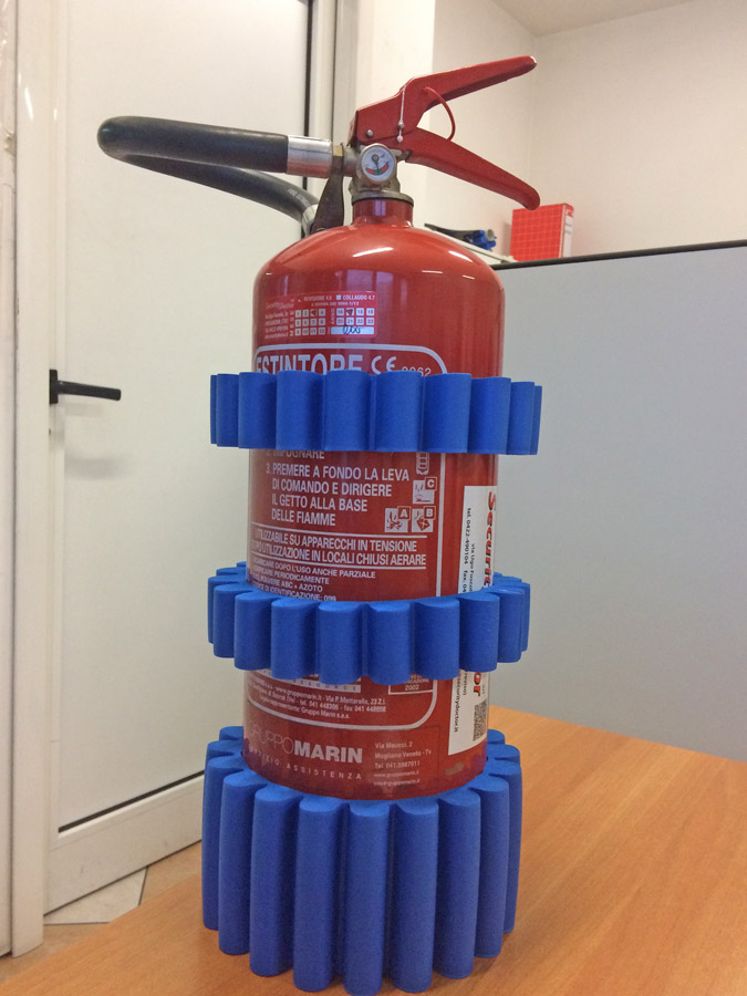 fire extinguisher protectors, fire extinguisher impact protectors