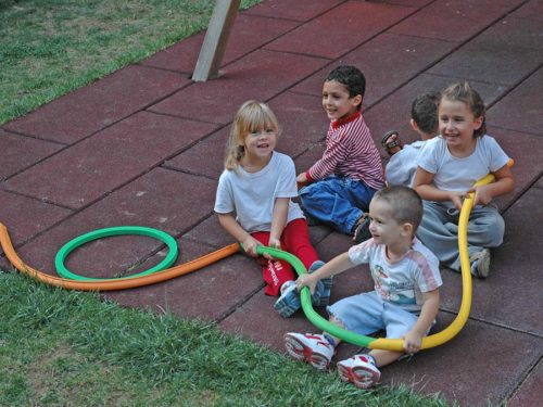 Cerchio gigante per bambini