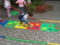 percorso per bambini su tappeto