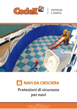 Protezioni navi crociera
