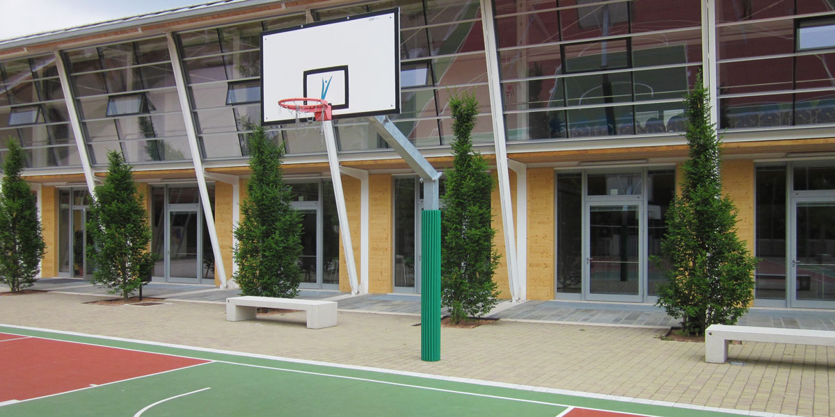 Protezioni per campi da basket