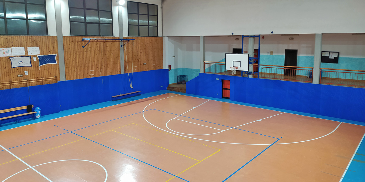 protezioni murali per impianti sportivi