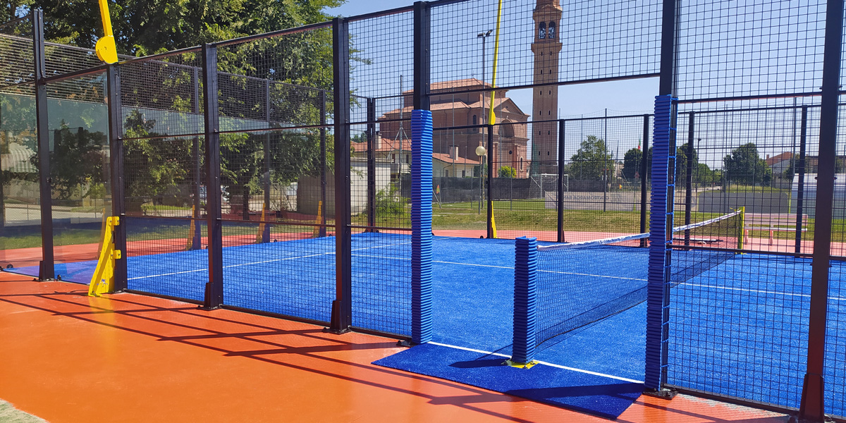 protezioni per campi da padel e tennis